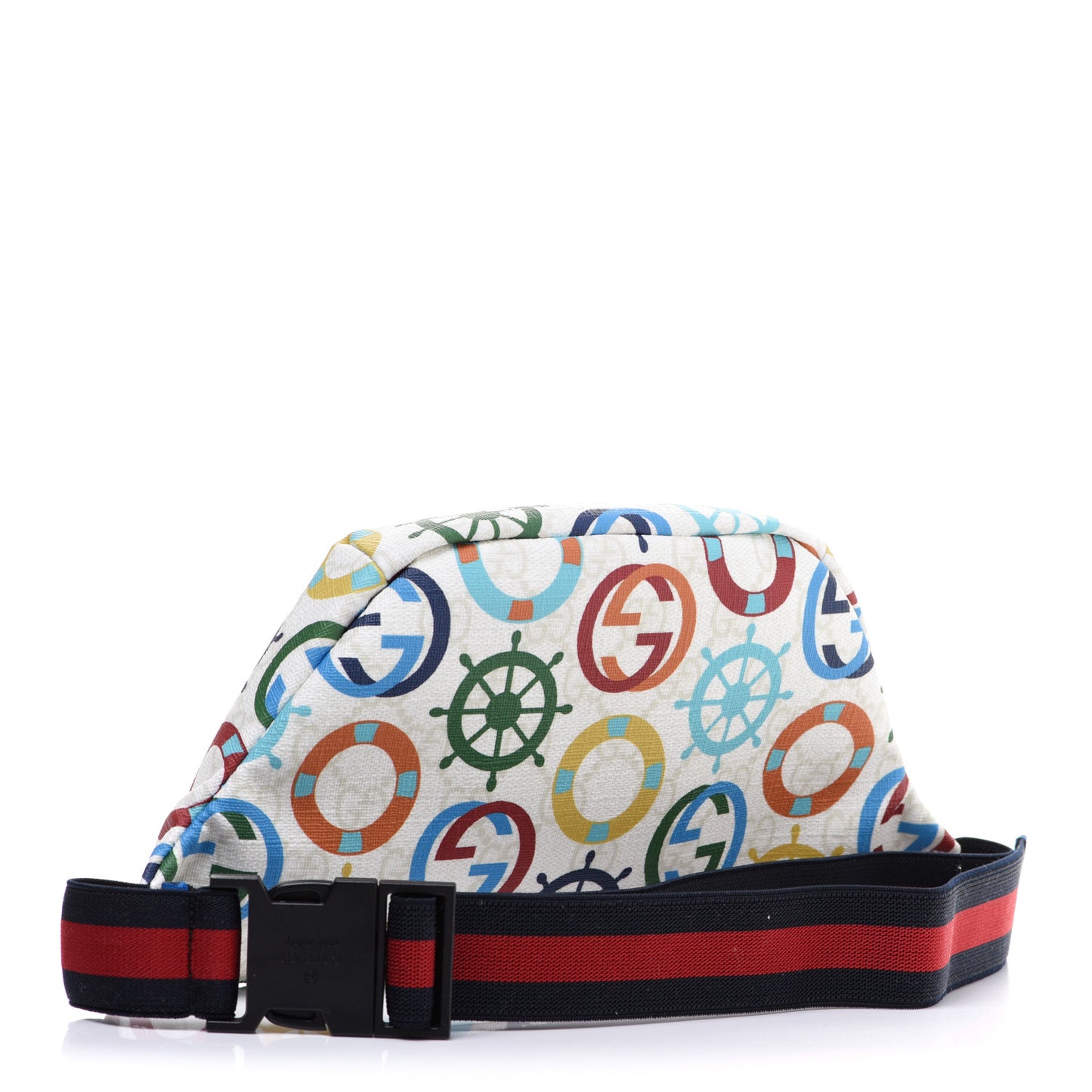 Soft GG Supreme Monogram Real Adventure Childrens Belt Bag Multicolor