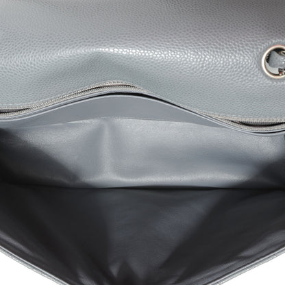 Chanel Caviar Jumbo Single Flap Grey 5 of 7