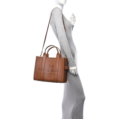 Marc Jacobs Grained Calfskin Medium The Tote Bag Argan Oil 2 of 10