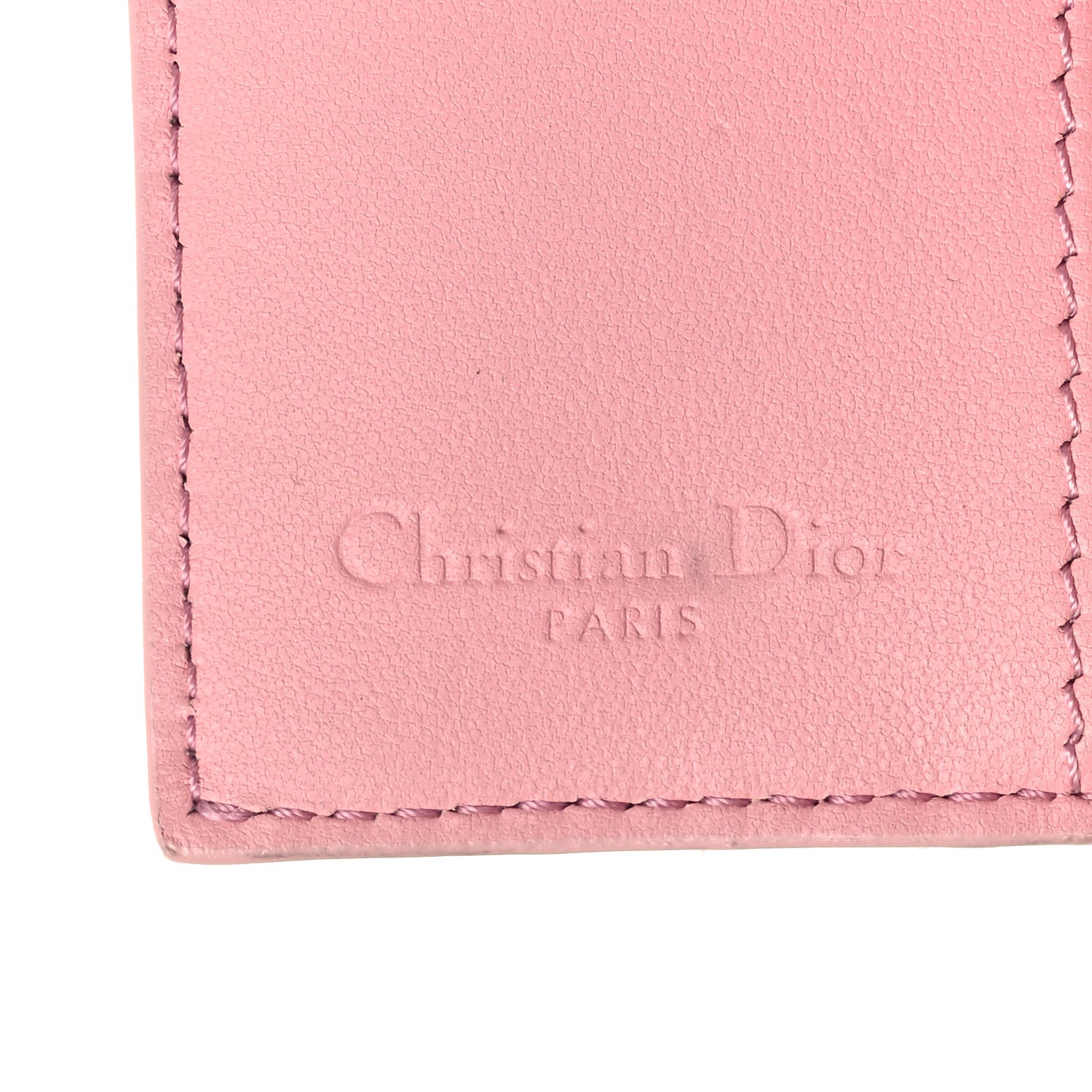 Christian Dior Lambskin Cannage Miss Dior 4 Key Holder Wallet Pink 6 of 12