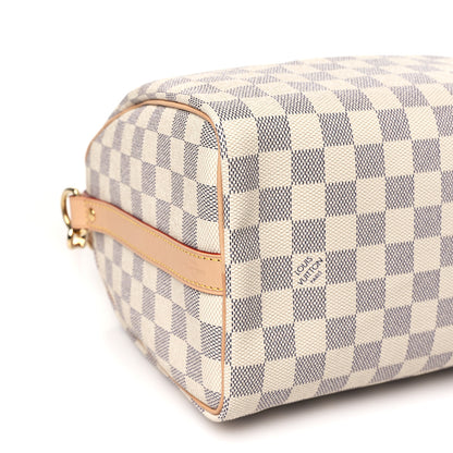 Louis Vuitton Damier Azur Speedy Bandouliere 25 8 of 10