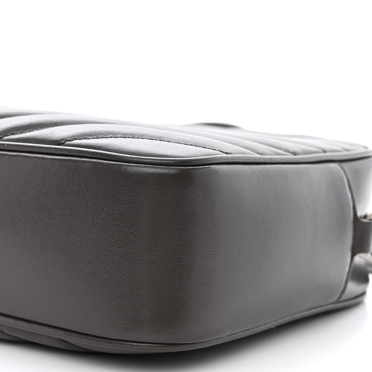 Saint Laurent Calfskin Matelasse Monogram Lou Camera Bag Dark Smog 10 of 14