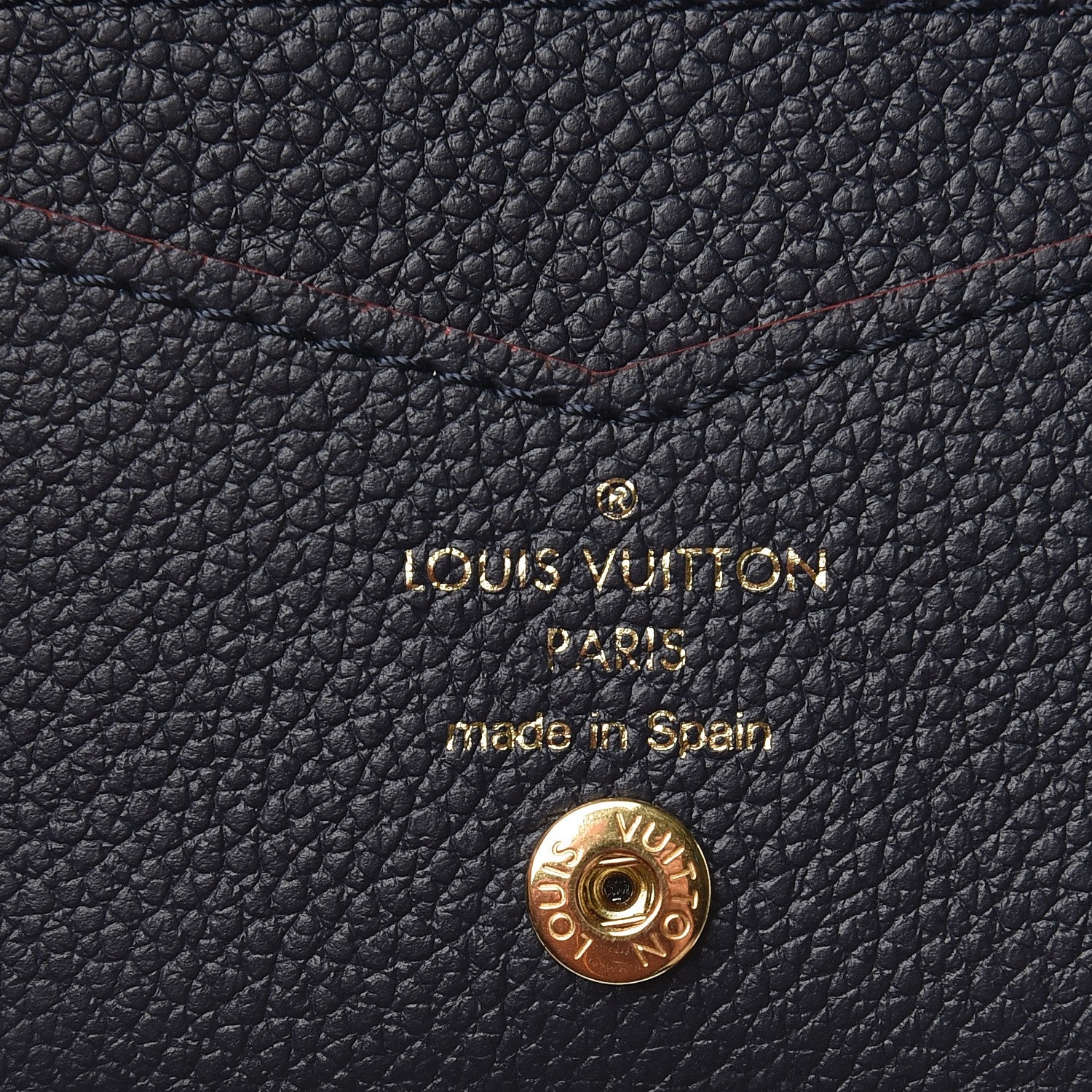 Louis Vuitton Empreinte Multicartes Marine Rouge 6 of 7