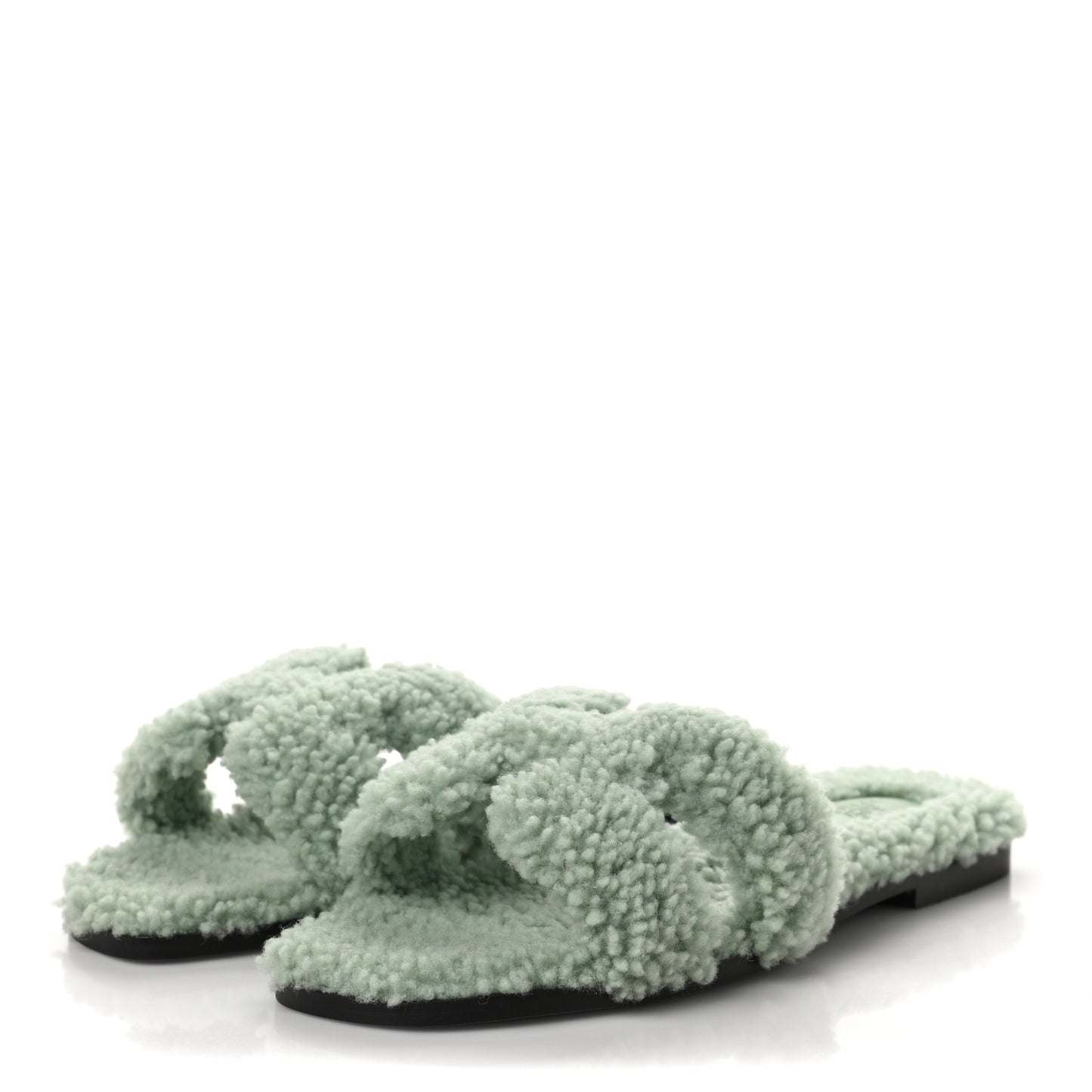 Woolskin Oran Sandals 38 Vert D’Eau