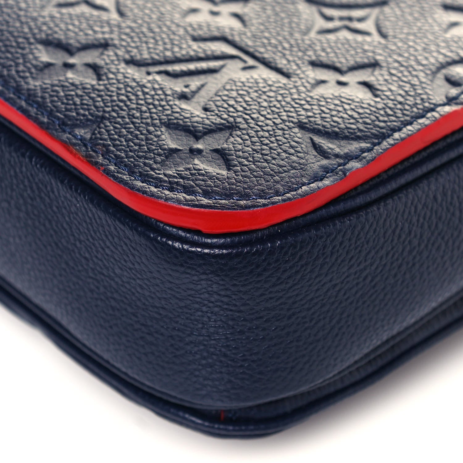 Louis Vuitton Empreinte Pochette Metis Marine Rouge 11 of 13
