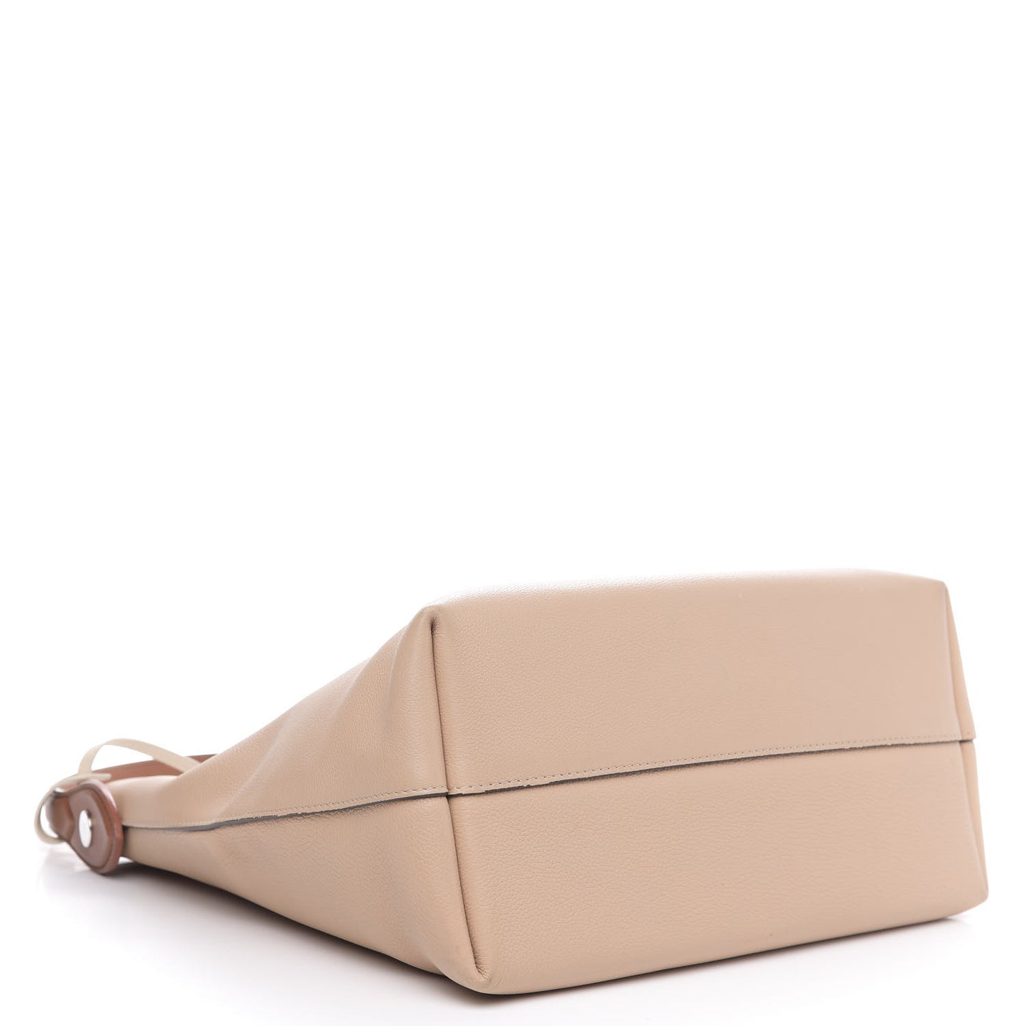 Calfskin Lockme Hobo Beige