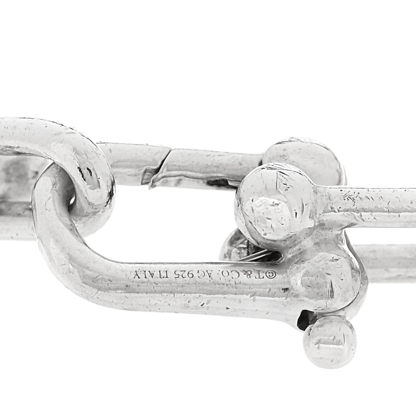 Sterling Silver Small HardWear Link Bracelet