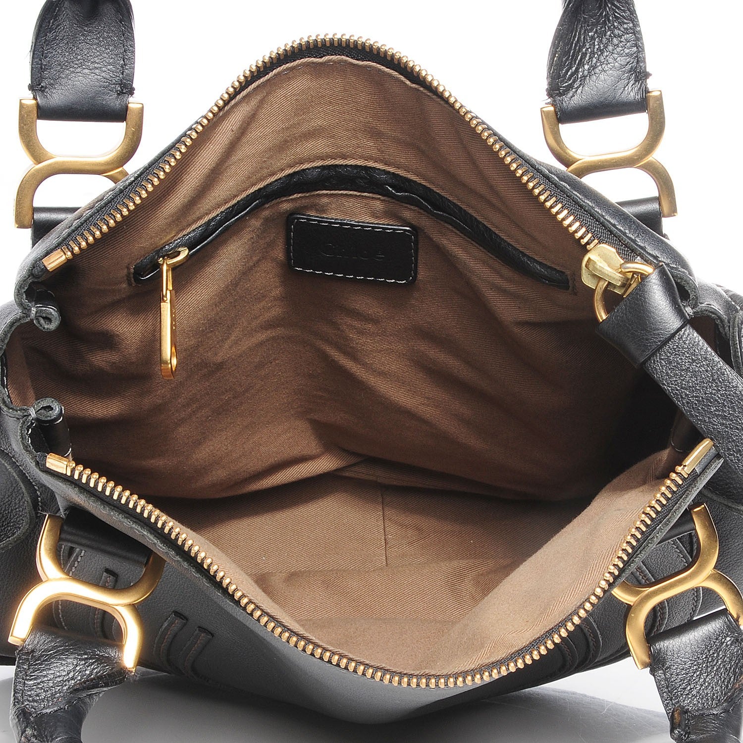 Chloe Calfskin Medium Marcie Satchel Black 5 of 10