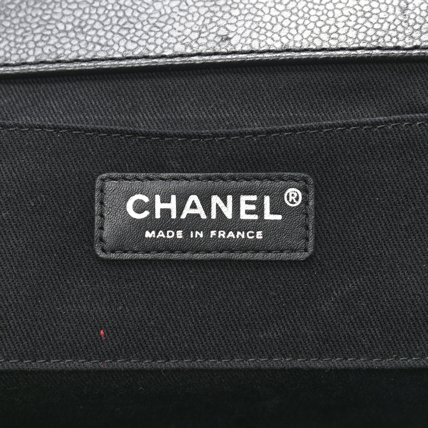 Caviar Quilted CC Clutch Black