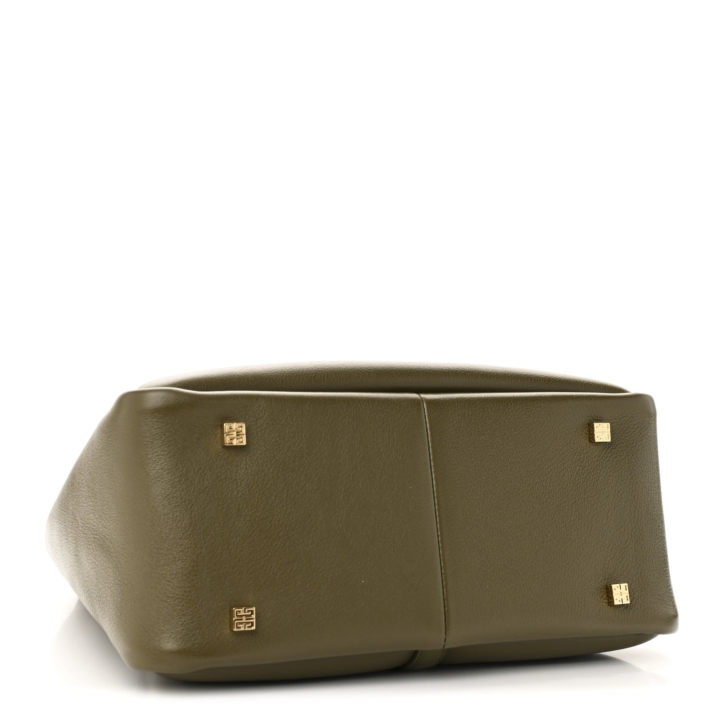 Calfskin Crocodile Embossed Medium G-Lock Hobo Dark Khaki