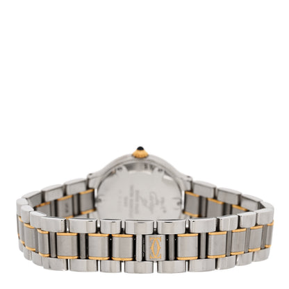 Cartier Stainless Steel 18K Yellow Gold 28mm Must De 21 Quartz Watch 3 of 5