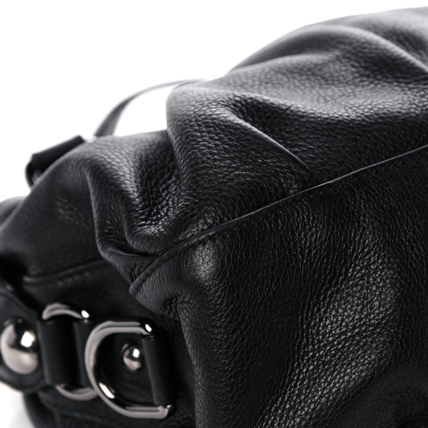 Calfskin Medium Icon Bit Boston Black