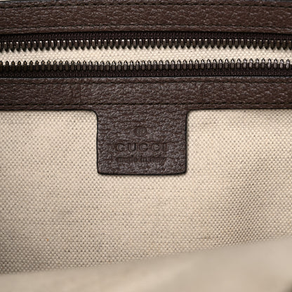 Gucci GG Supreme Monogram Web Small Ophidia Half Moon Hobo Brown 8 of 16