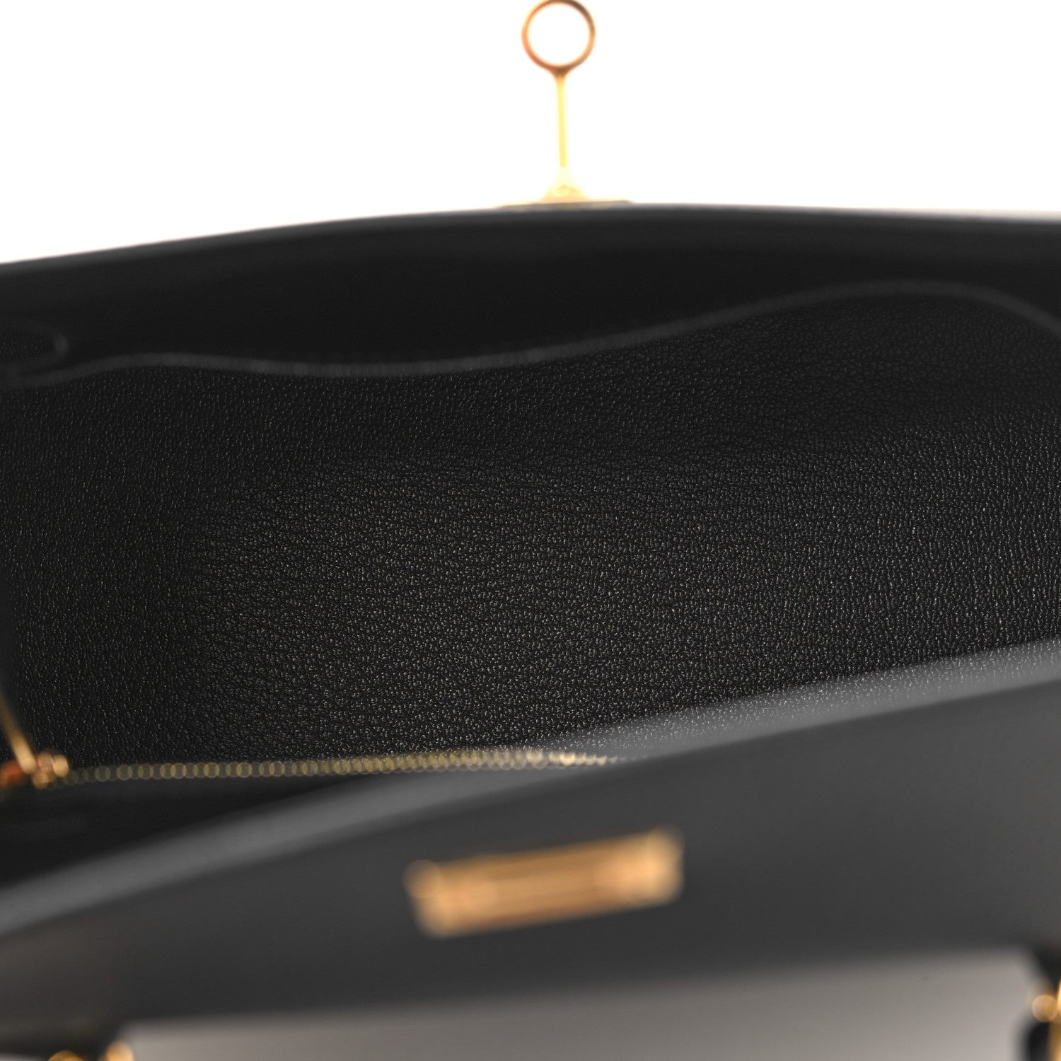Hermes Epsom Kelly Sellier 25 Black 5 of 11