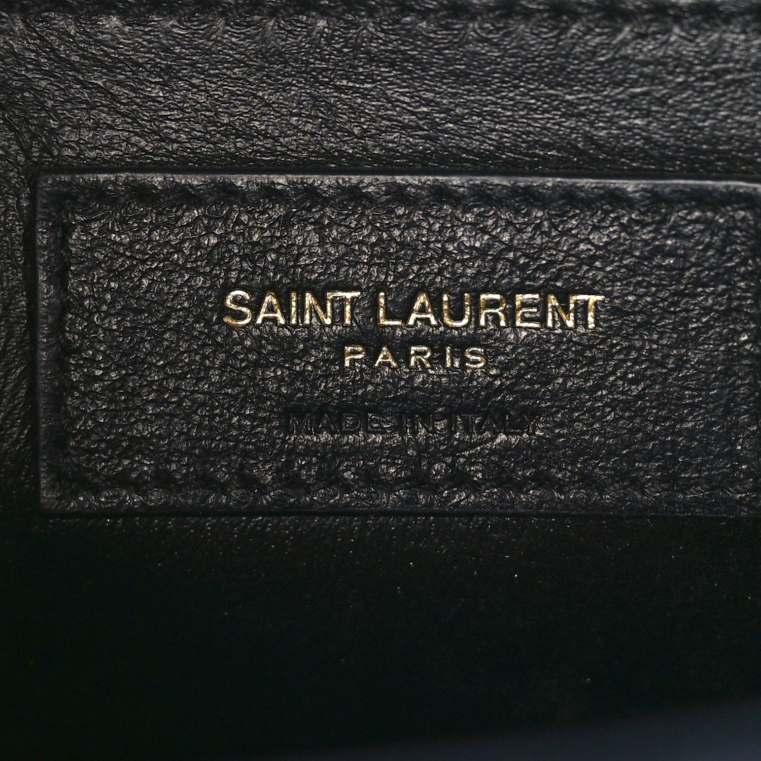 Saint Laurent Grain De Poudre Textured Mixed Matelasse Triquilt Medium Monogram Satchel Deep Marine 6 of 8