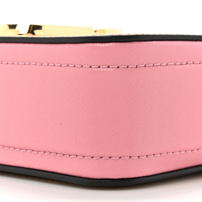 Marc Jacobs Saffiano Small Snapshot Camera Bag Beige Pink Multicolor 9 of 10