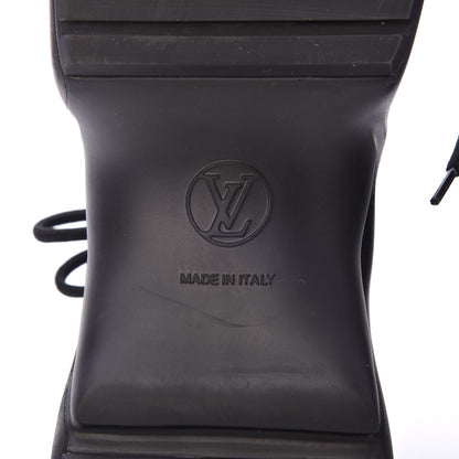 Louis Vuitton Calfskin Technical Nylon LV Archlight Sneakers 37.5 Black 6 of 8