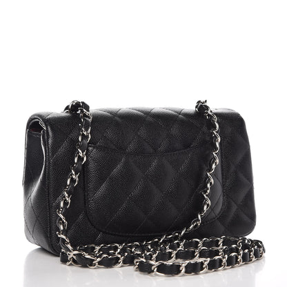 Chanel Caviar Quilted Mini Rectangular Flap Black 3 of 7