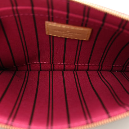 Louis Vuitton Monogram Neverfull MM GM Pochette Pivoine 5 of 6