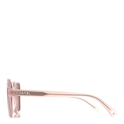 Chanel Acetate Square Sunglasses 5505 Light Pink 3 of 7