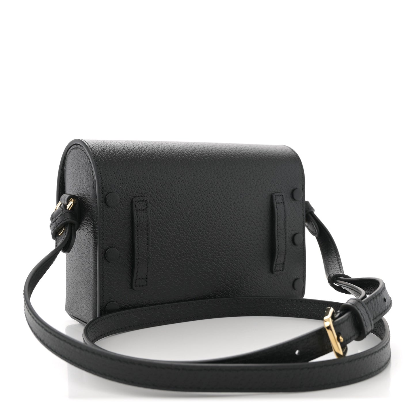 Calfskin Horsebit 1955 Shoulder Bag Black
