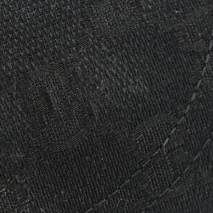 Gucci Monogram Textured Dollar Calfskin Zeno Baseball Hat S Black 11 of 11
