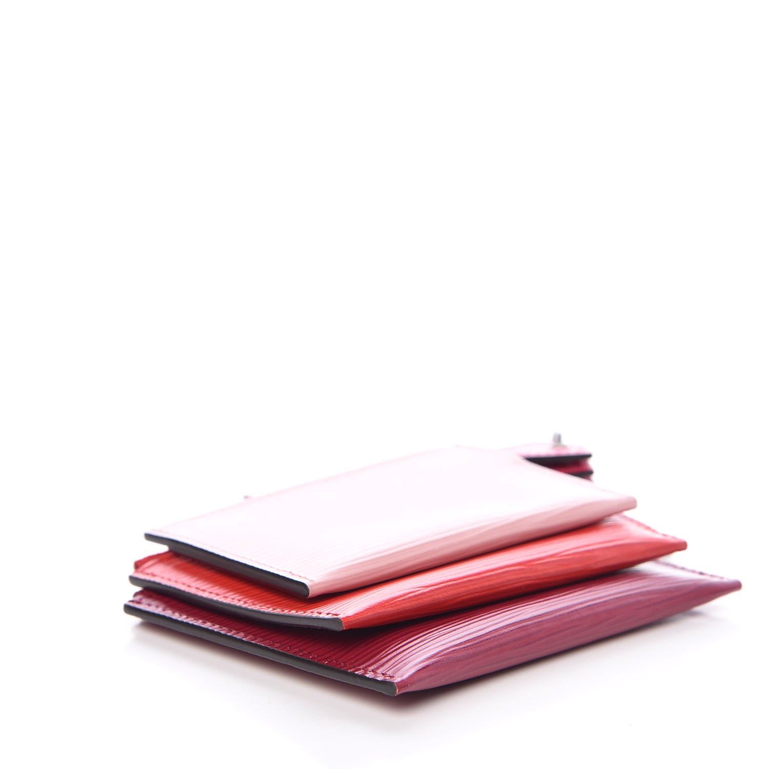 Louis Vuitton Epi Trio Card Case Wallet Rose Ballerine Rouge Fuchsia 4 of 9
