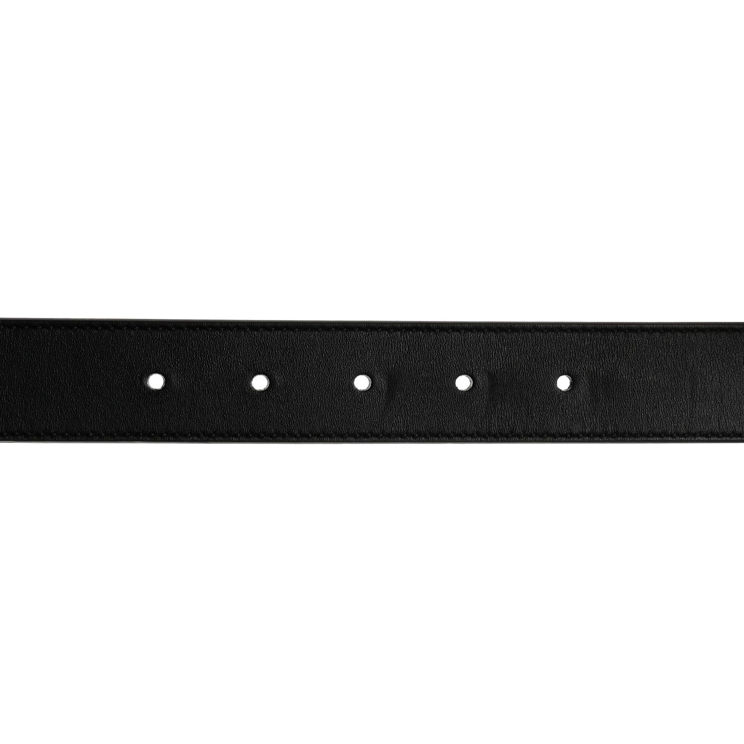 Gucci Calfskin Double G 30mm Belt 80 32 Black 3 of 5