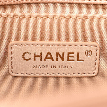 Chanel Caviar Chevron Quilted Medium Boy Flap Brown 6 of 11