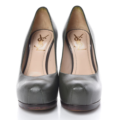 Saint Laurent Vernigolf Tribtoo 80 Platform Pumps 36 2 of 12