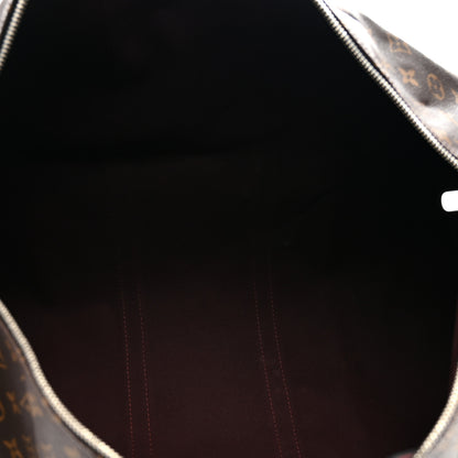 Louis Vuitton Monogram Macassar Keepall Bandouliere 55 4 of 10