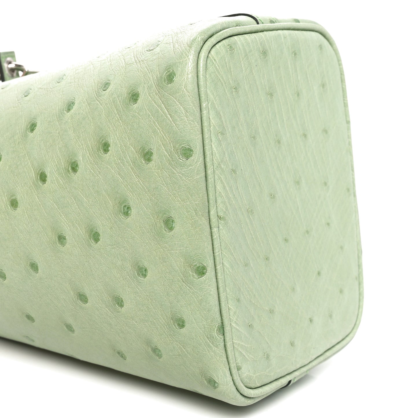 Ostrich Micro Picotin Lock Vert Criquet