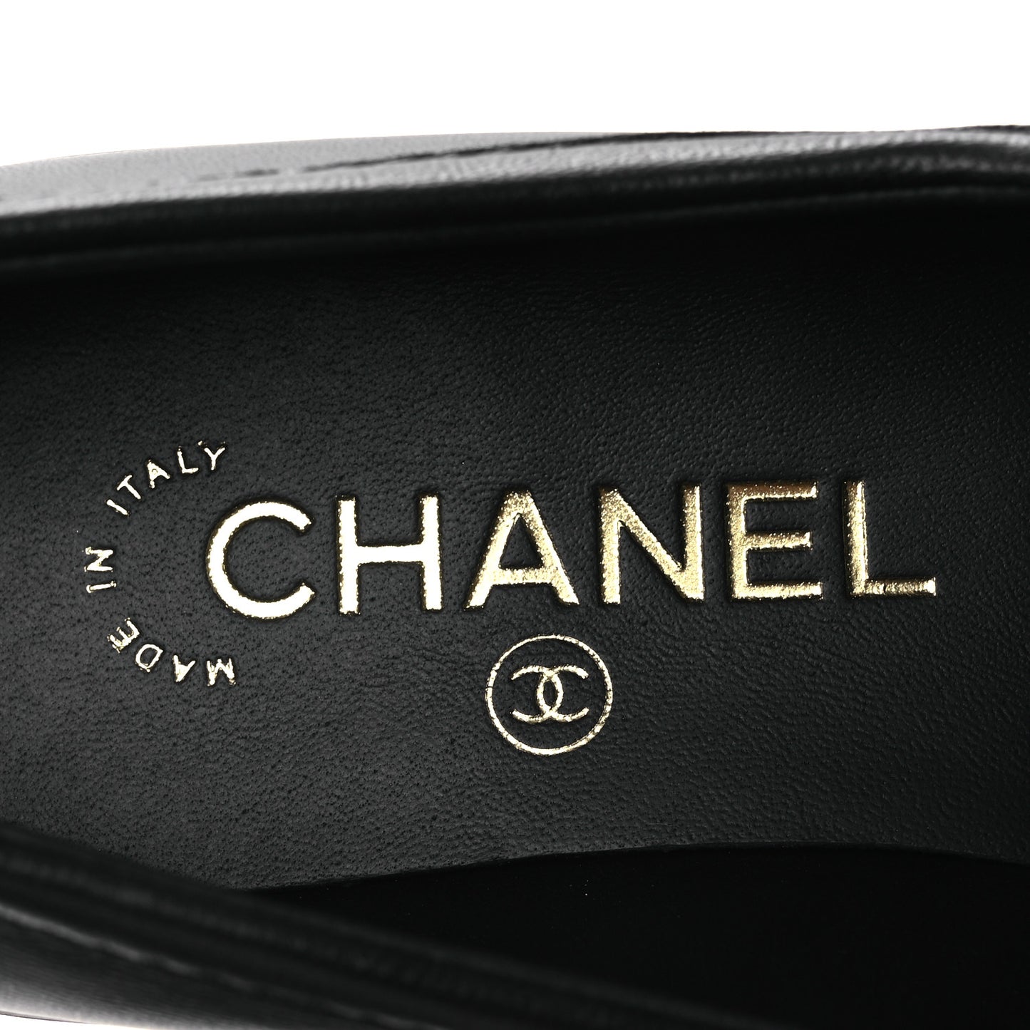 Lambskin Quilted CC Turnlock Loafers 36.5 Black
