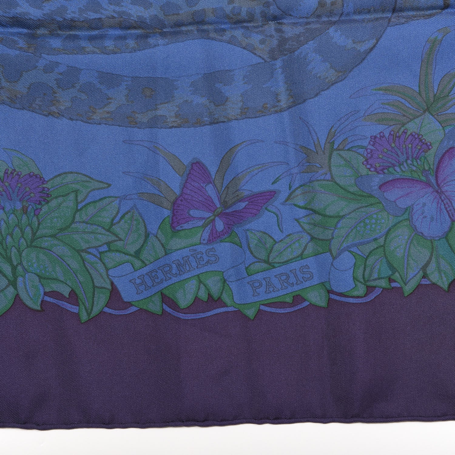 Hermes Silk Dip Dye Jungle Love Scarf 90 2 of 7