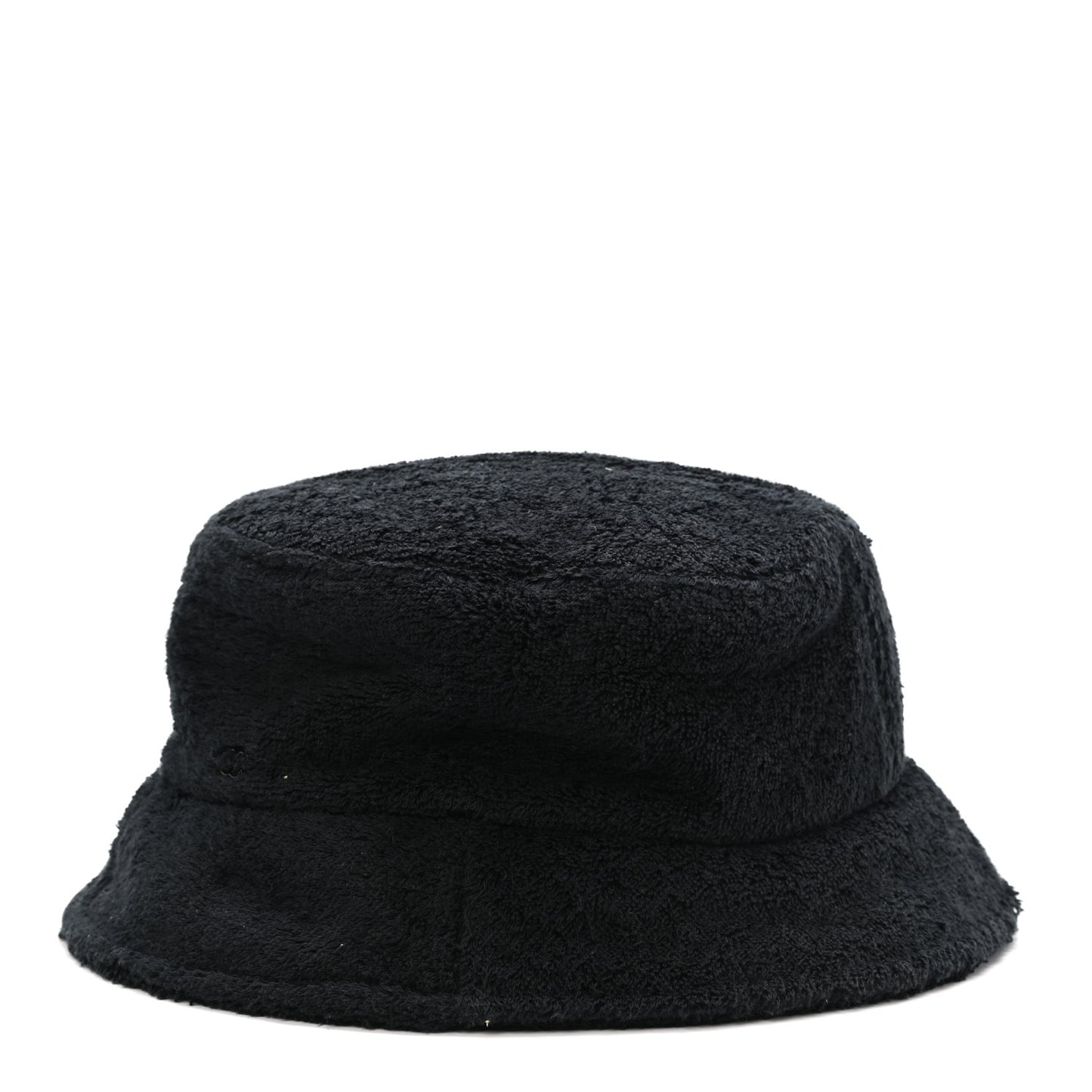 Terry Cloth CC Bucket Hat L Black