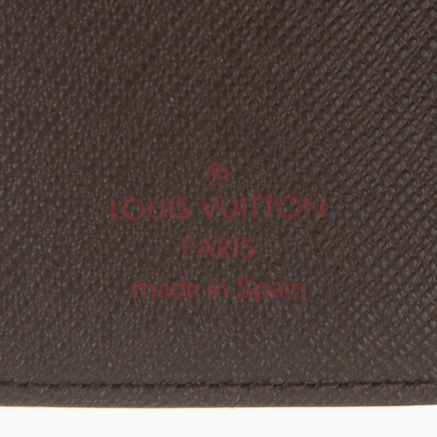 Louis Vuitton Damier Ebene Small Ring Agenda Cover 6 of 6