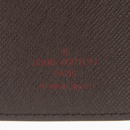 Louis Vuitton Damier Ebene Small Ring Agenda Cover 6 of 6