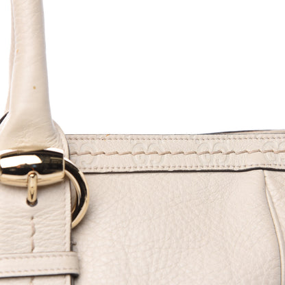 Gucci Calfskin Guccissima Large Signoria Tote Off White 13 of 13