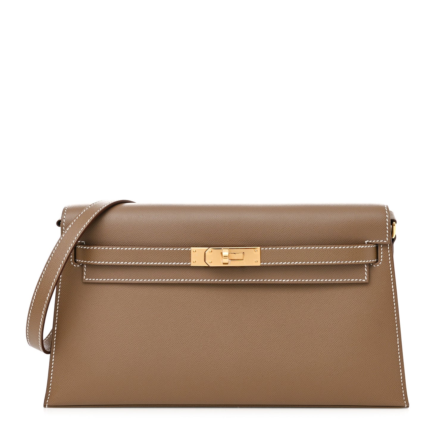 Madame Calfskin Kelly Elan Etoupe