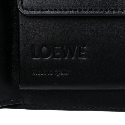 Loewe Grained Calfskin Bi-fold Wallet Black 5 of 5