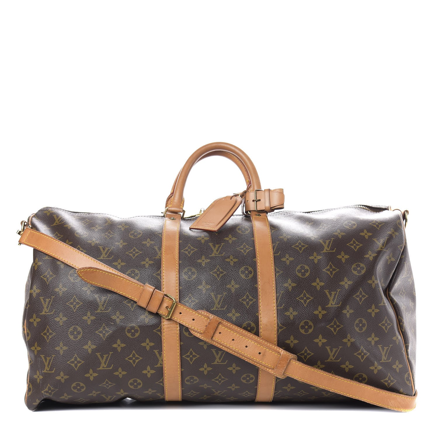 Louis Vuitton Monogram Keepall Bandouliere 55 1 of 15