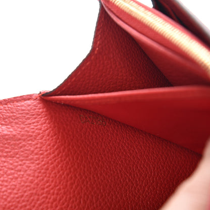 Louis Vuitton Empreinte Sarah Wallet NM Cherry 7 of 8