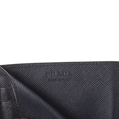 Prada Saffiano Card Holder Baltico 4 of 5