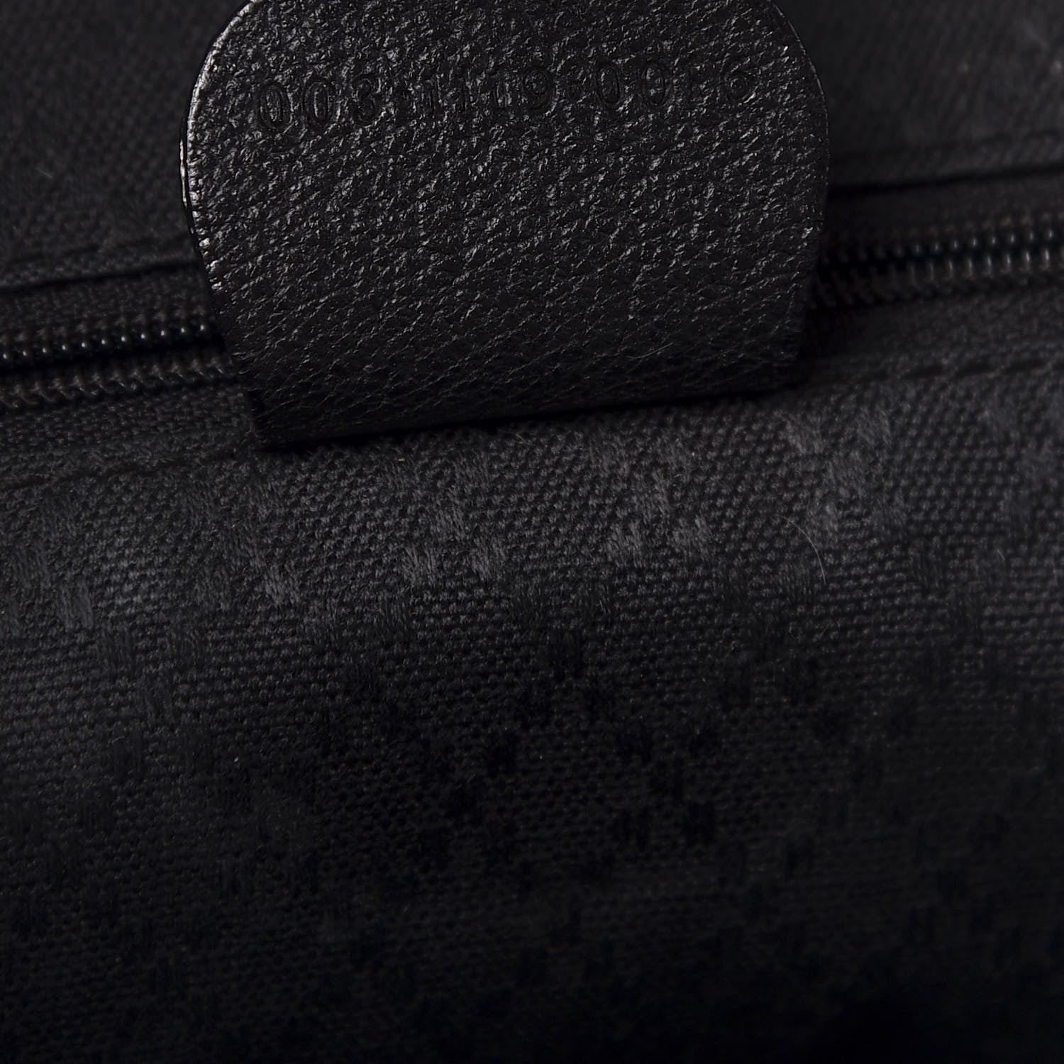 Gucci Suede Bamboo Backpack Black 6 of 11