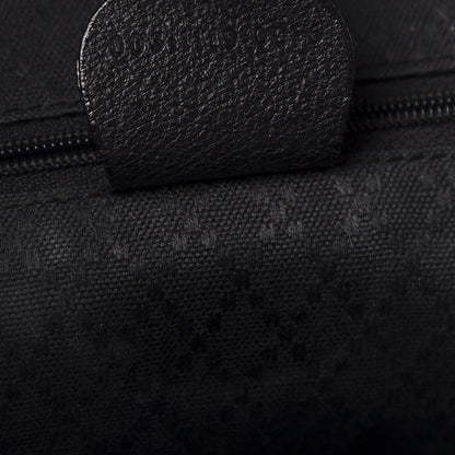 Gucci Suede Bamboo Backpack Black 6 of 11