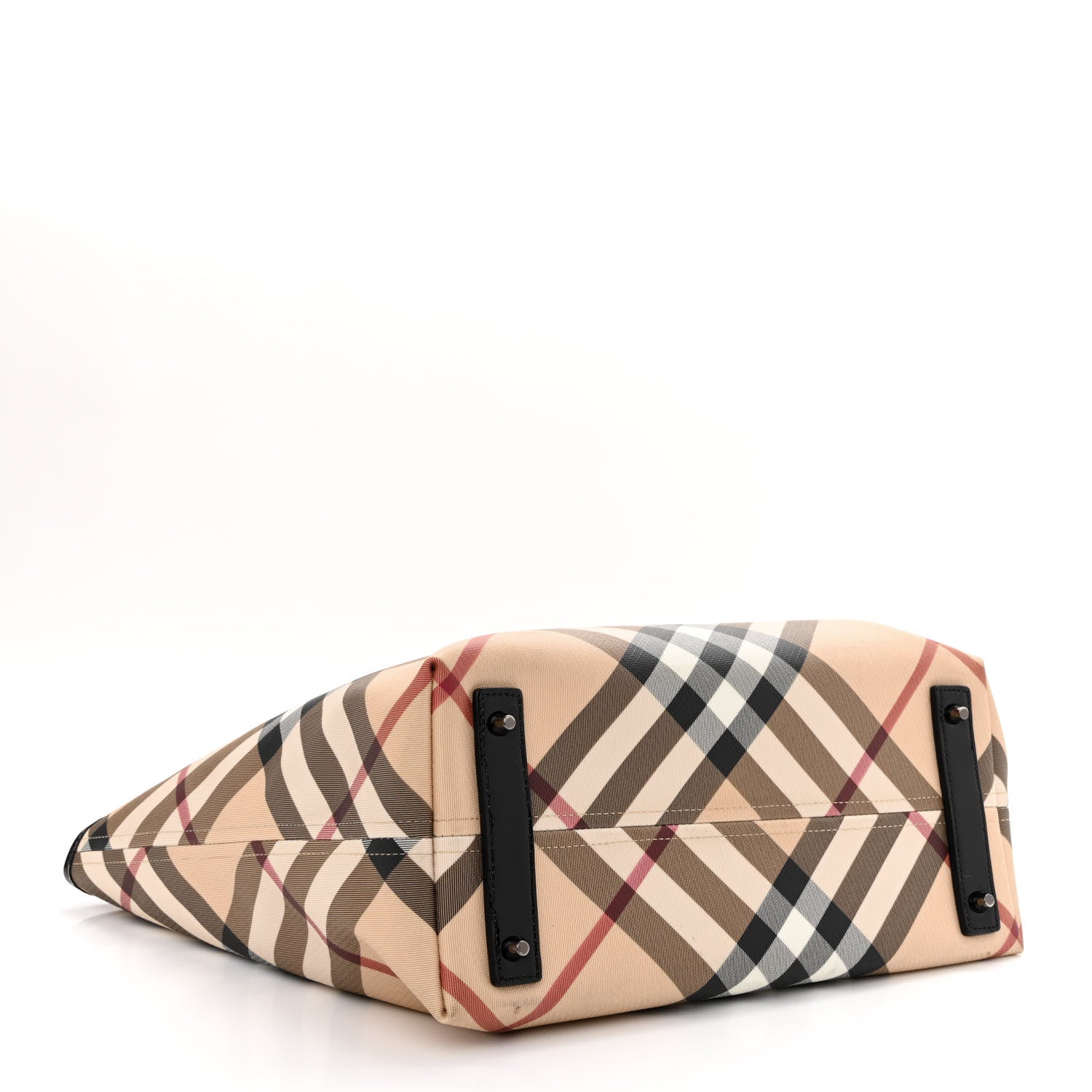 Burberry Nova Check Large Nickie Tote Black 5 of 14