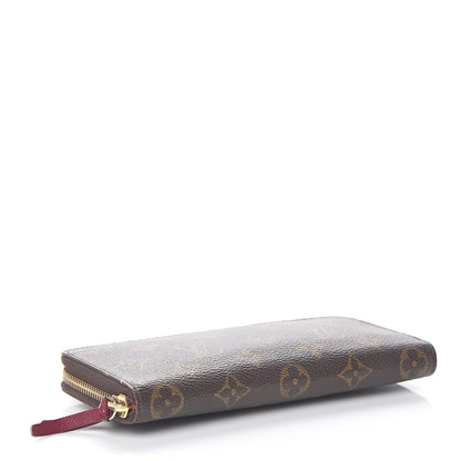 Louis Vuitton Monogram Clemence Wallet Fuchsia 4 of 6