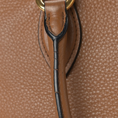 Prada Vitello Phenix Top Handle Bag Cannella 13 of 15