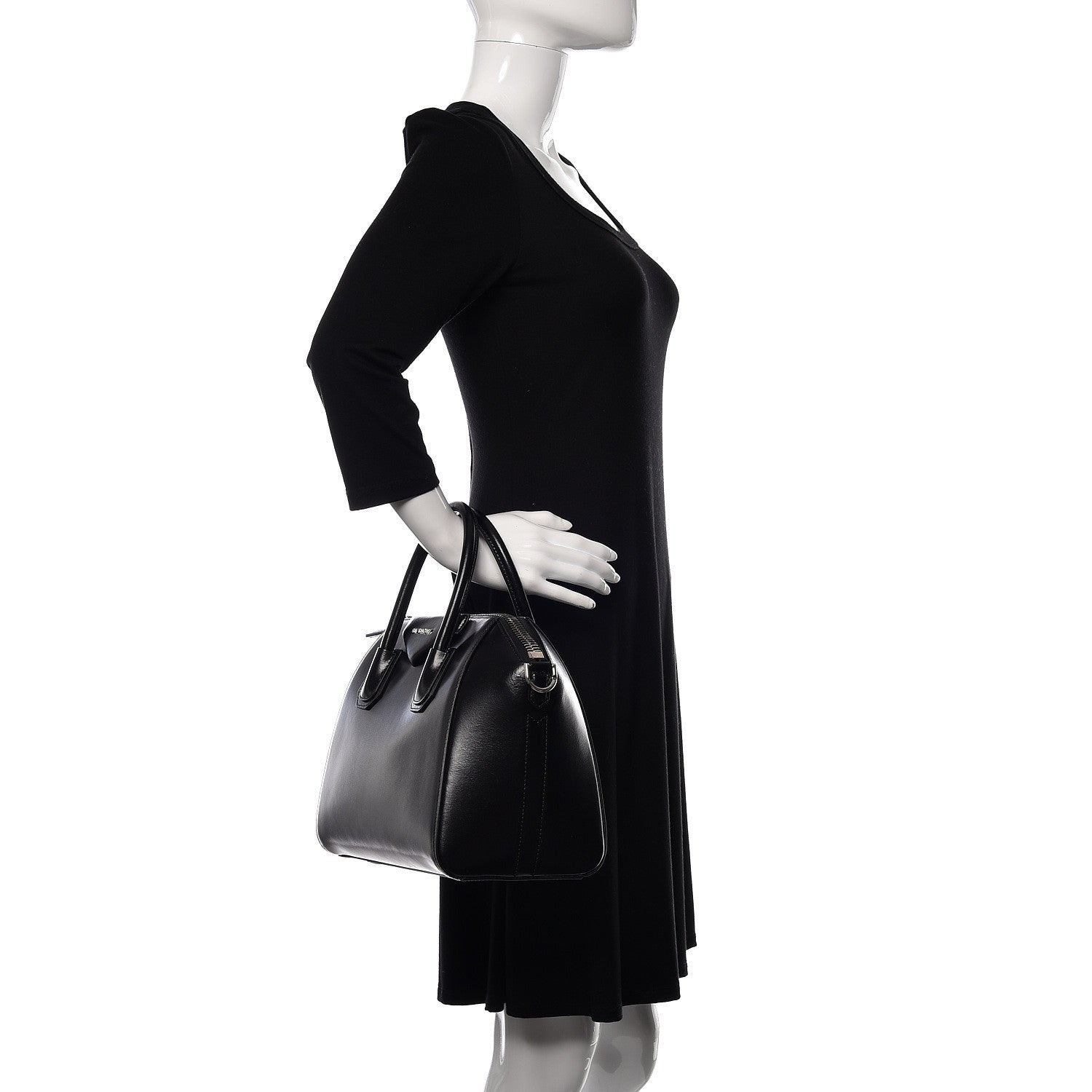 Givenchy Shiny Lord Calfskin Small Antigona Black 2 of 11