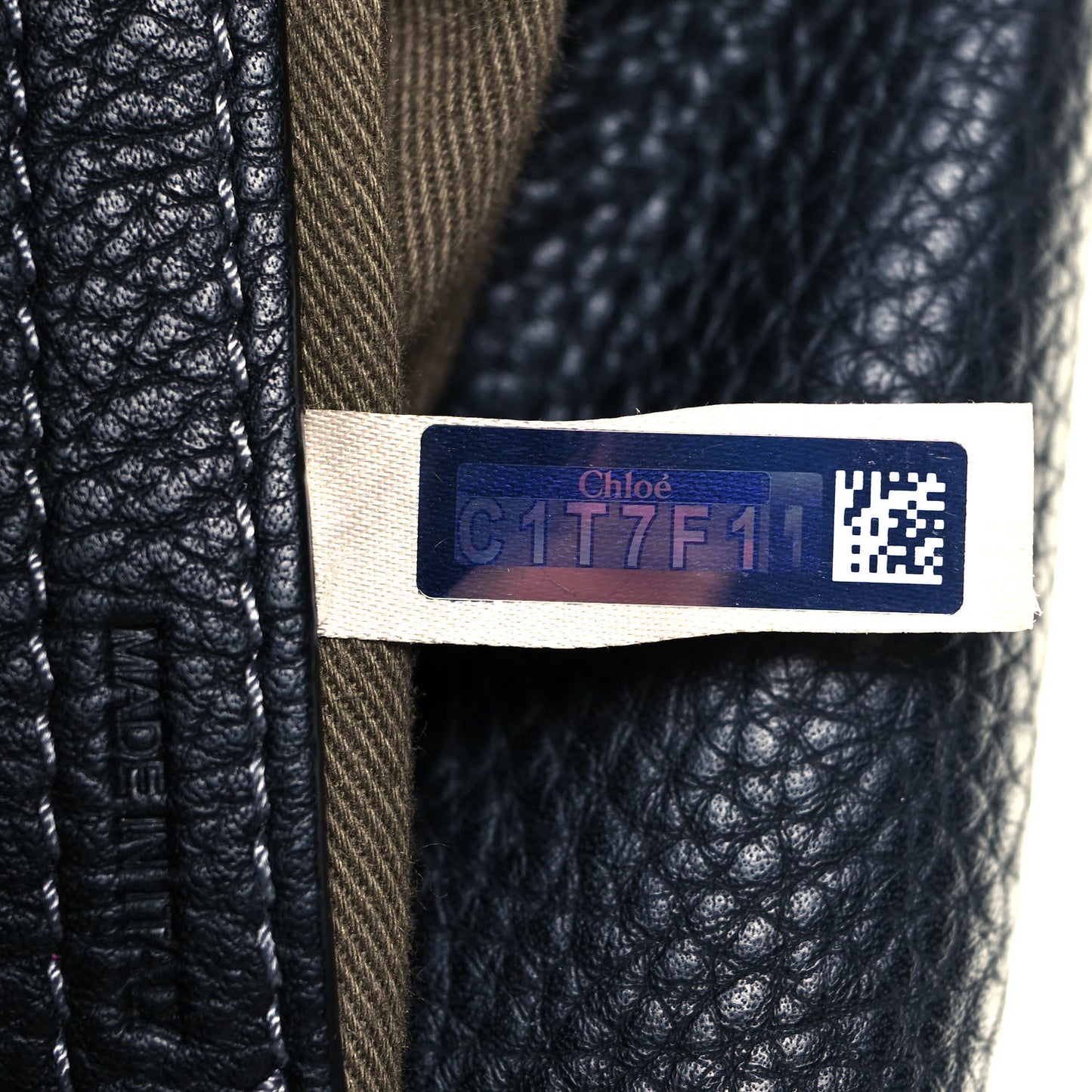 Calfskin Medium Marcie Round Crossbody Bag Black